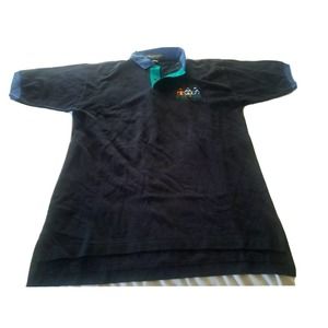 Inner Harbor Belmont Skates Polo Shirt‎ Blue Multi-color Size Large